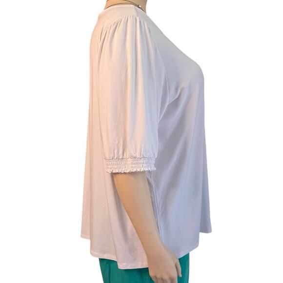 CATO Top Size 26/28 in White - Picture 3 of 10